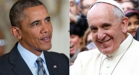 Barack Obama makes a visit to Rome
