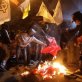 Ukrainian Communist Party headquarters set on fire