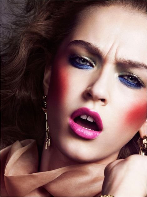 Makeup based on eye color