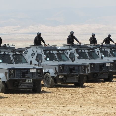 Syrian armored vehicles destroyed