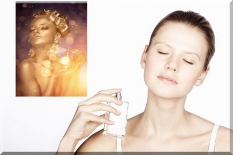 Apply fragrance like a model
