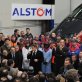 Workers protest as GE and Siemens fight over Alstom