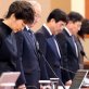 South-Korean President talks to ferry victims relatives