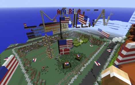Denmark’s Minecraft map got Americanized