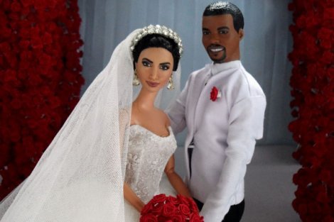 Kim & Kanye's discrete wedding plans
