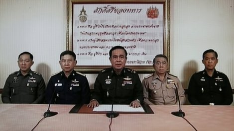 Thailand military coup gets more military