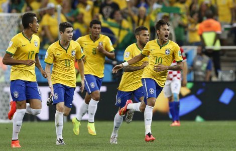 Brazil wins the opener against Croatia