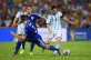Messi secures Argentina's first victory