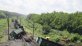 Russian train derailed bomb blast in Ukraine 