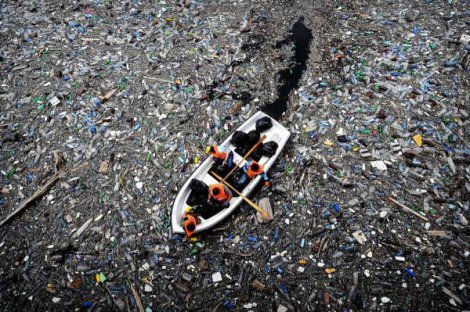 Oceans today: part water, part plastic