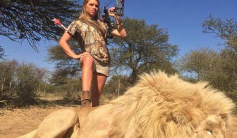 Cheerleader/hunter wanted off Facebook and out of Africa